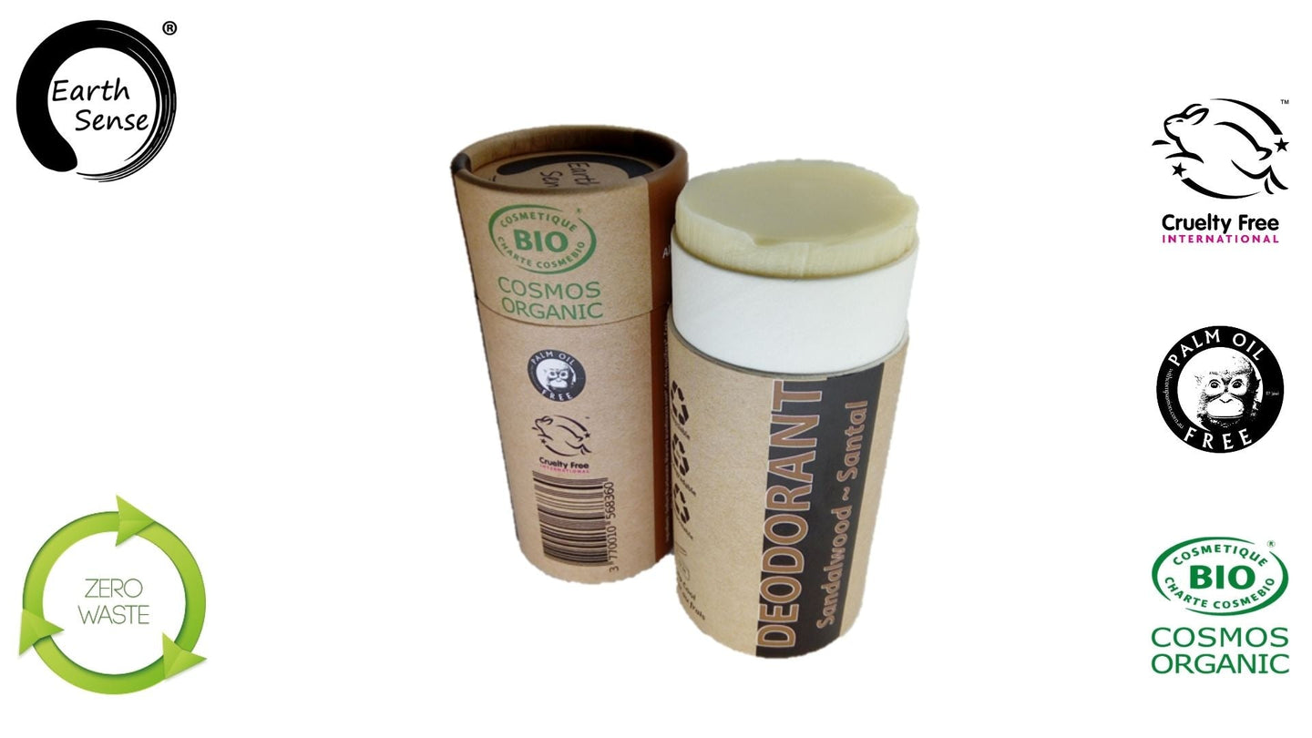 MAXI BUNDLE - 6 x 100ml Organic Certified Natural Deodorant - Sandalwood-1