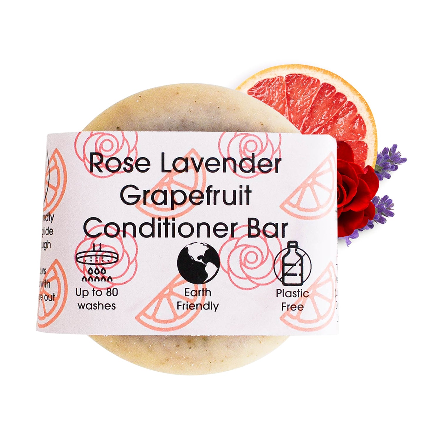 Rose, Grapefruit, Lavender , Solid Conditioner-0