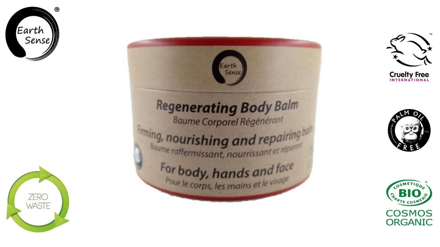 Organic Regenerating Body Balm with Ylang Ylang 100ml - For Face, hands and whole body-0