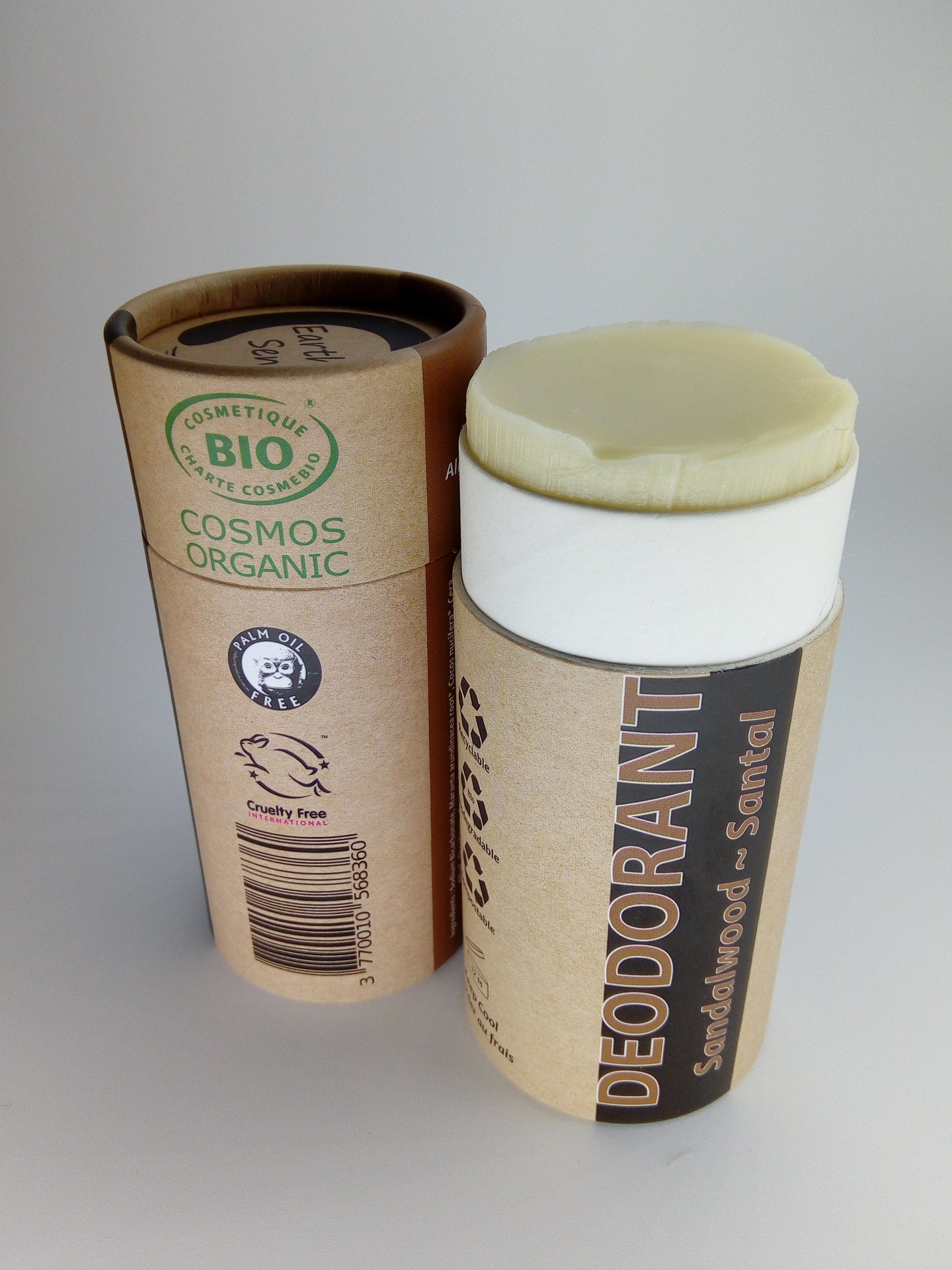 Organic Certified Natural Deodorant - Sandalwood 100ml-0