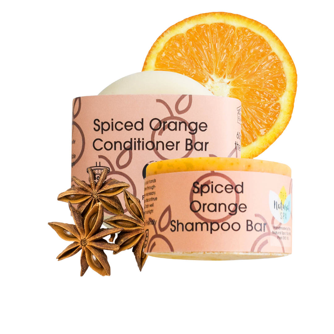 Spiced Orange Shampoo and Conditioner Bar set-0